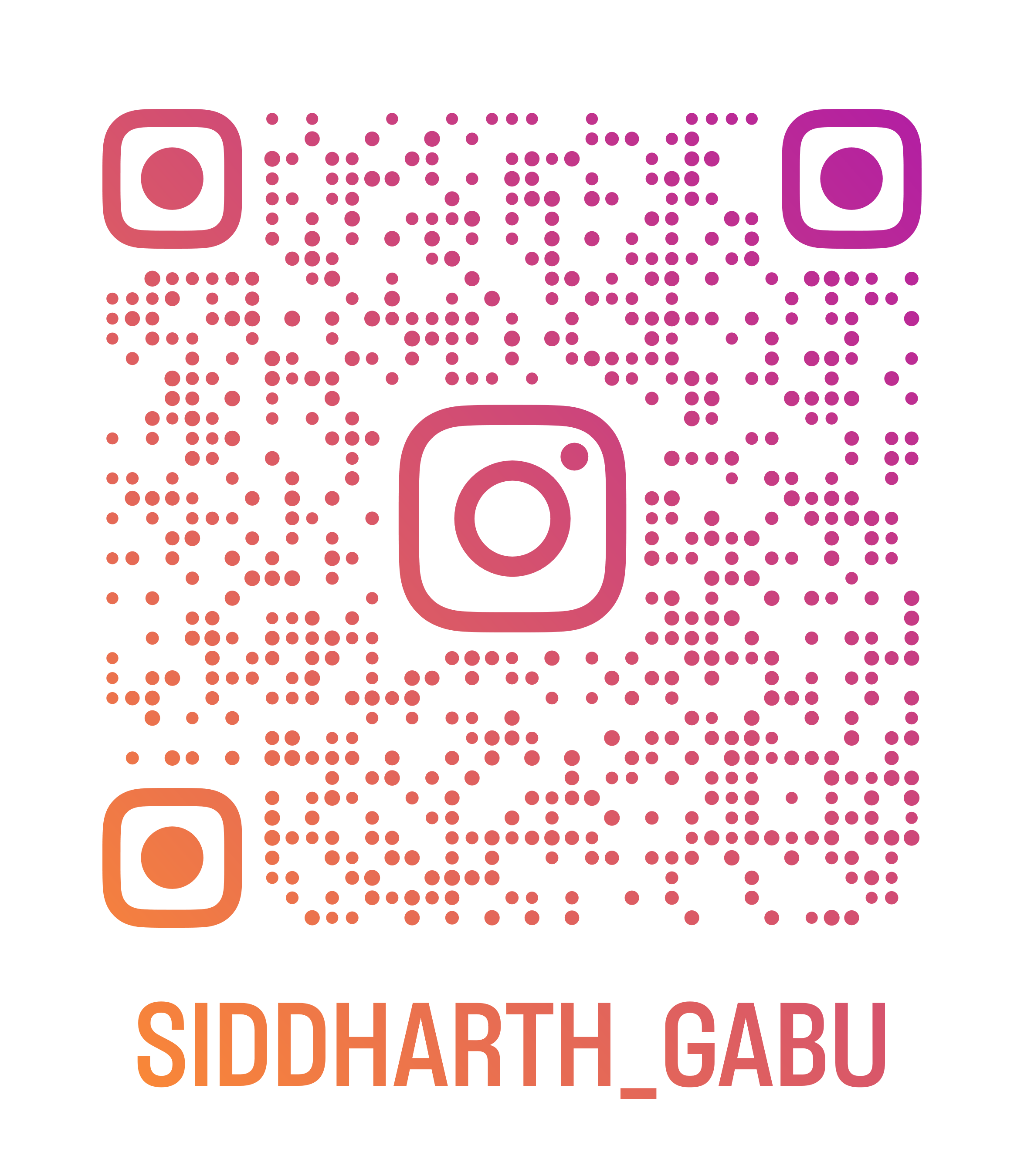 Insta Profile QR code